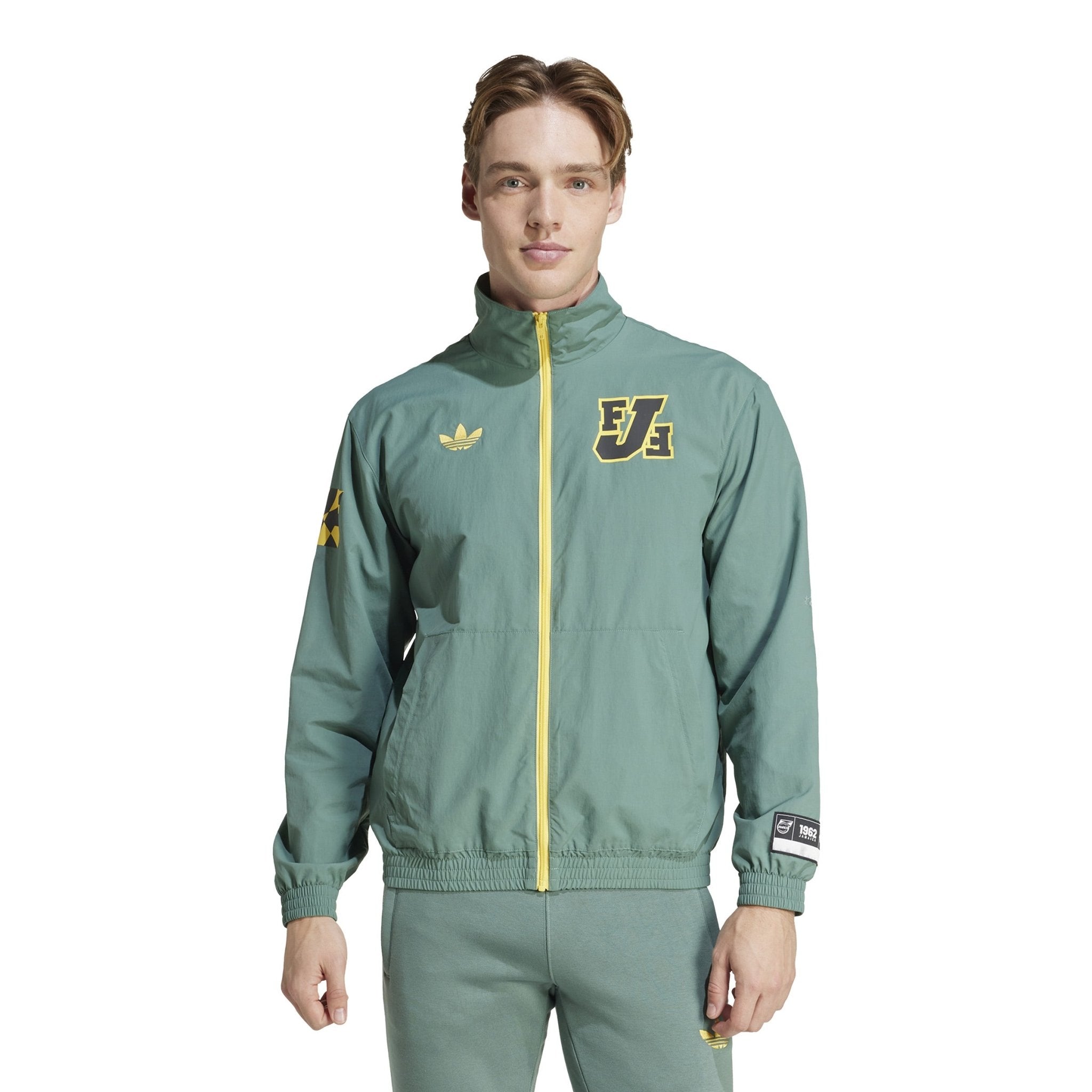 adidas Jamaica VRCT Jacket Track Top Green - Best Buy Soccer